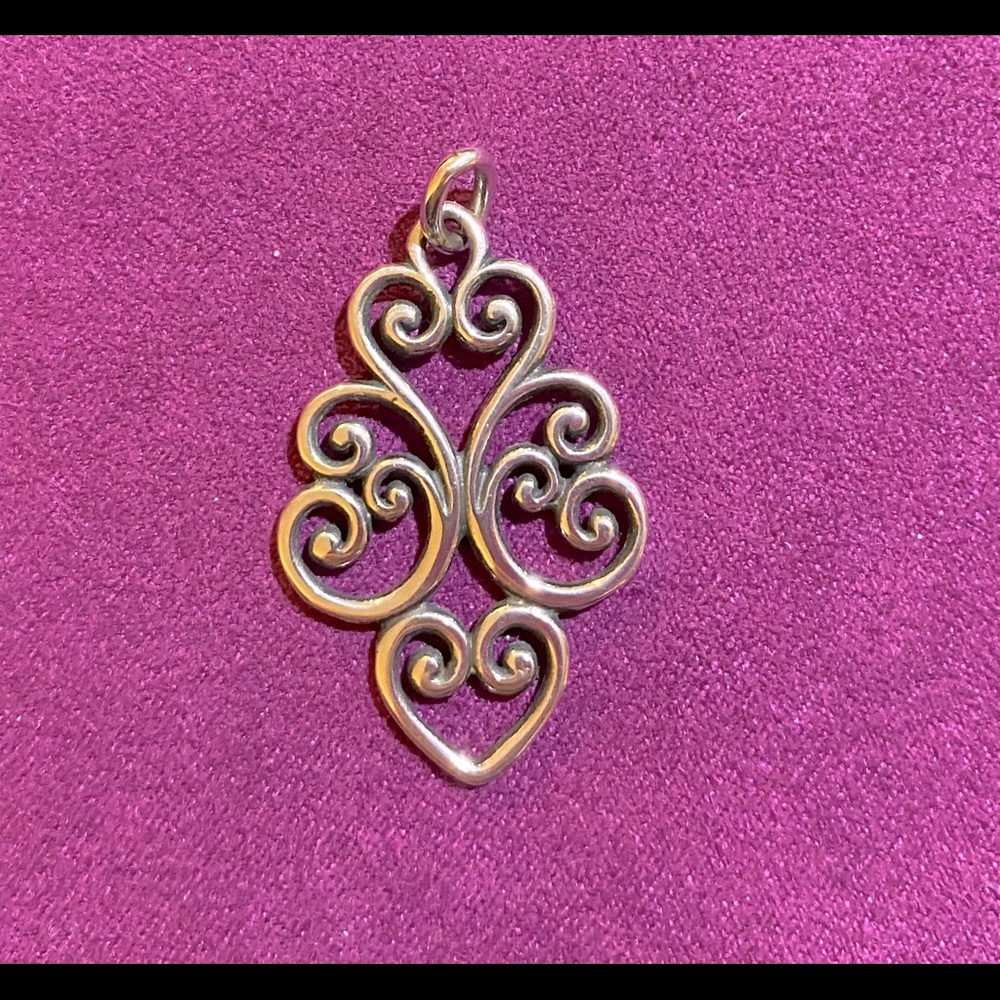 James Avery Jubilant Heart Pendant